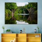 Rakotzbrücke Devil's Bridge, Gablenz Wall Art