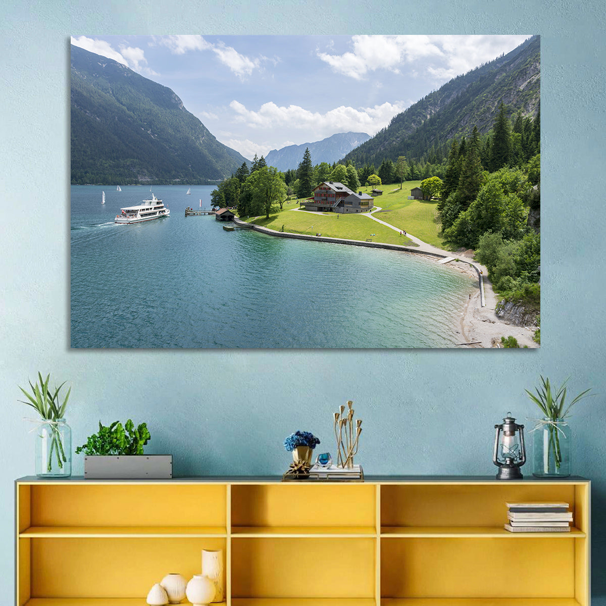 Achensee Summer View Wall Art