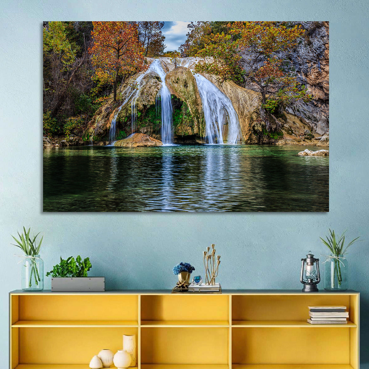 Turner Falls Waterfall Wall Art
