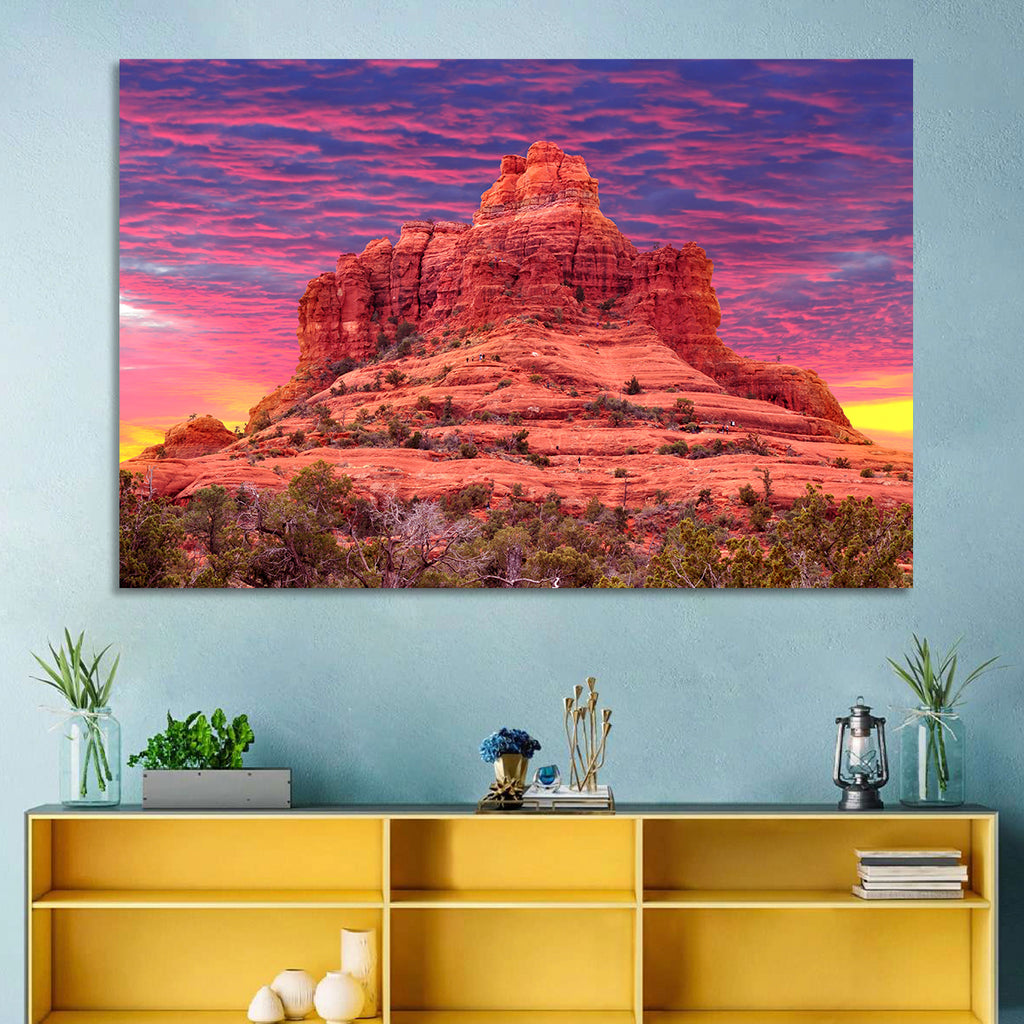 Bell Rock Sunset, Sedona Wall Art