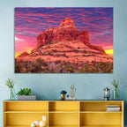 Bell Rock Sunset, Sedona Wall Art