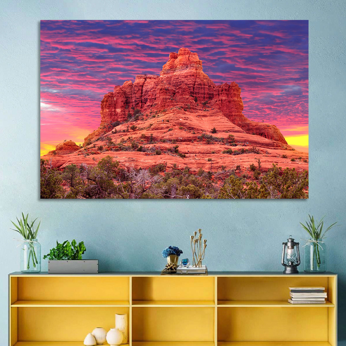 Bell Rock Sunset, Sedona Wall Art