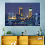 Big Ben Night Skyline Wall Art