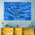 Digital Blue Waves Wall Art