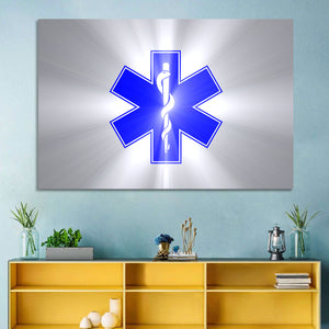 Emergency Medical Technician Symbol Wall Art