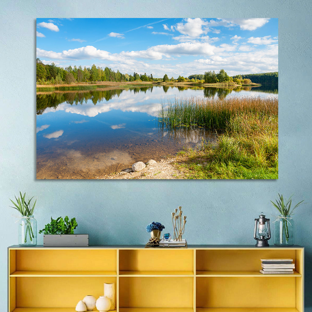 Paunkula Lake Reflections Wall Art