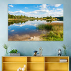 Paunkula Lake Reflections Wall Art
