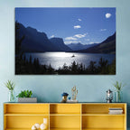 Wild Goose Island, St. Mary Lake Wall Art