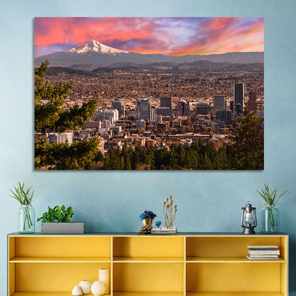Portland Cityscape Wall Art