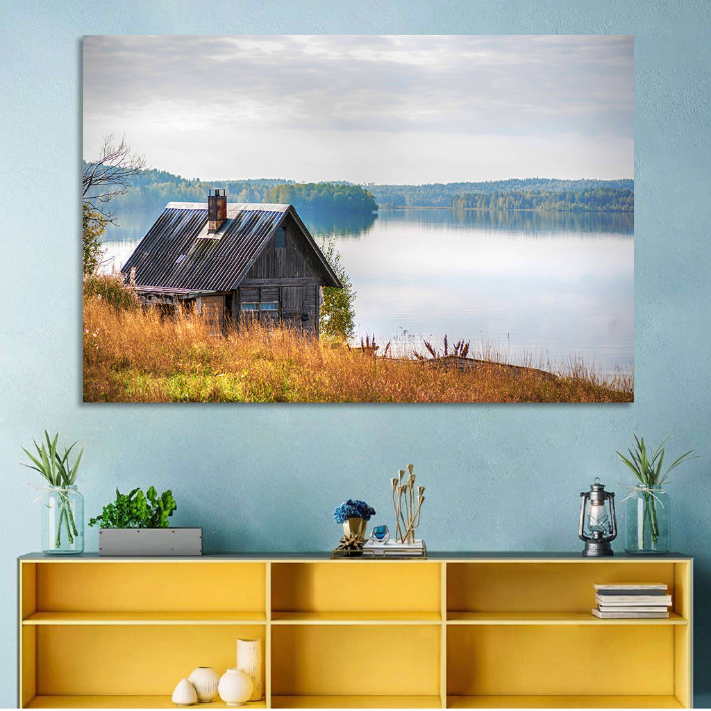 Salmon Lake Cabin Wall Art