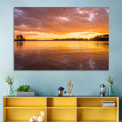 Lake Norman Sunset Wall Art