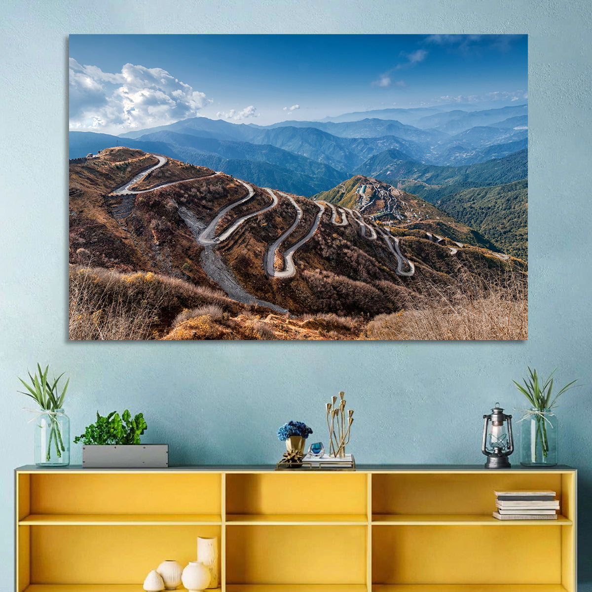 Zuluk Zig-zag Road, Sikkim Wall Art