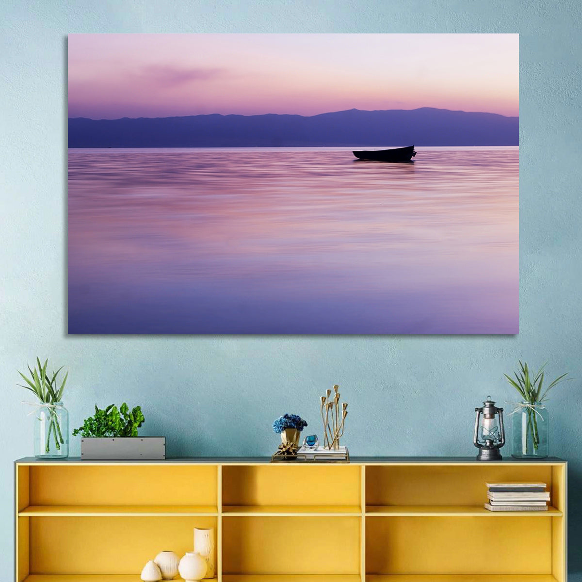 Lake Ohrid Sunset Wall Art