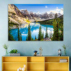 Moraine Lake Reflections Wall Art