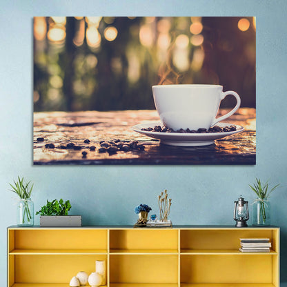 Hot Coffee Cup Wall Art