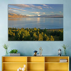 Lake Pukaki Reflections with Mount Cook Wall Art