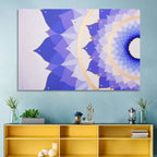 Sahasrara Chakra Lotus Mandala Wall Art