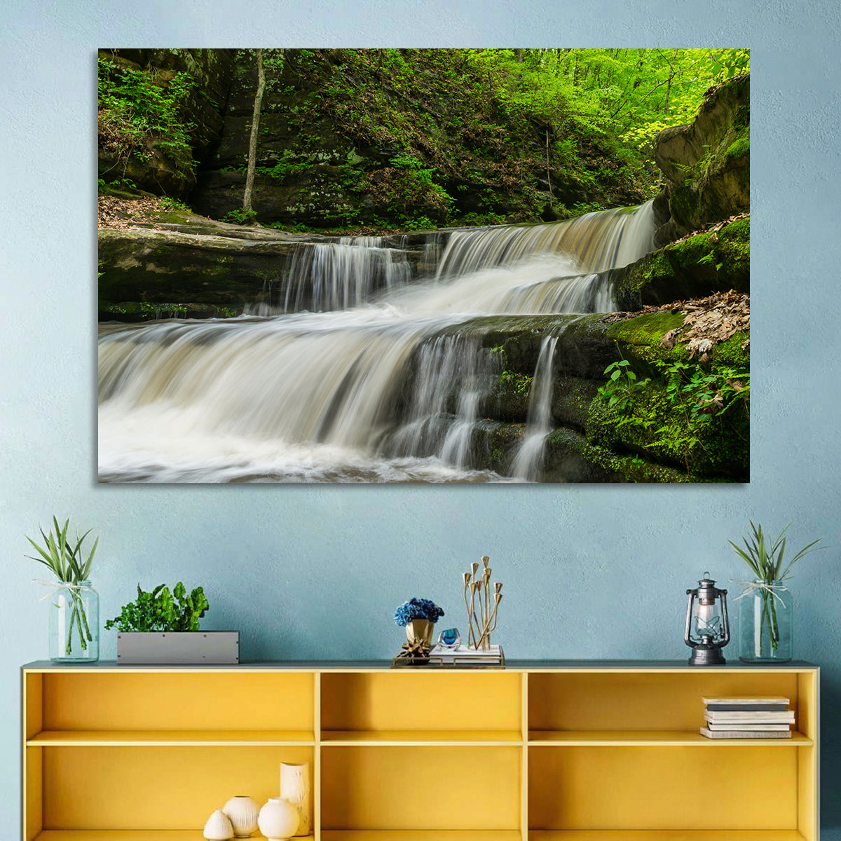 Matthiessen Forest Cascade Wall Art