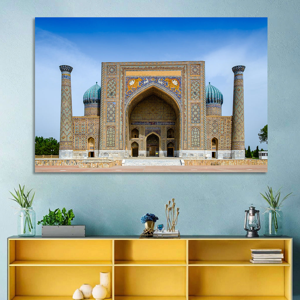 Sher-dor Madrasah, Registan Square Wall Art