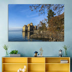 Chillon Castle on Lake Geneva Wall Art