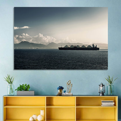 Natural Gas Carrier Ship Wall Art