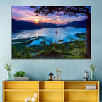 Bassenthwaite Lake Sunset Wall Art