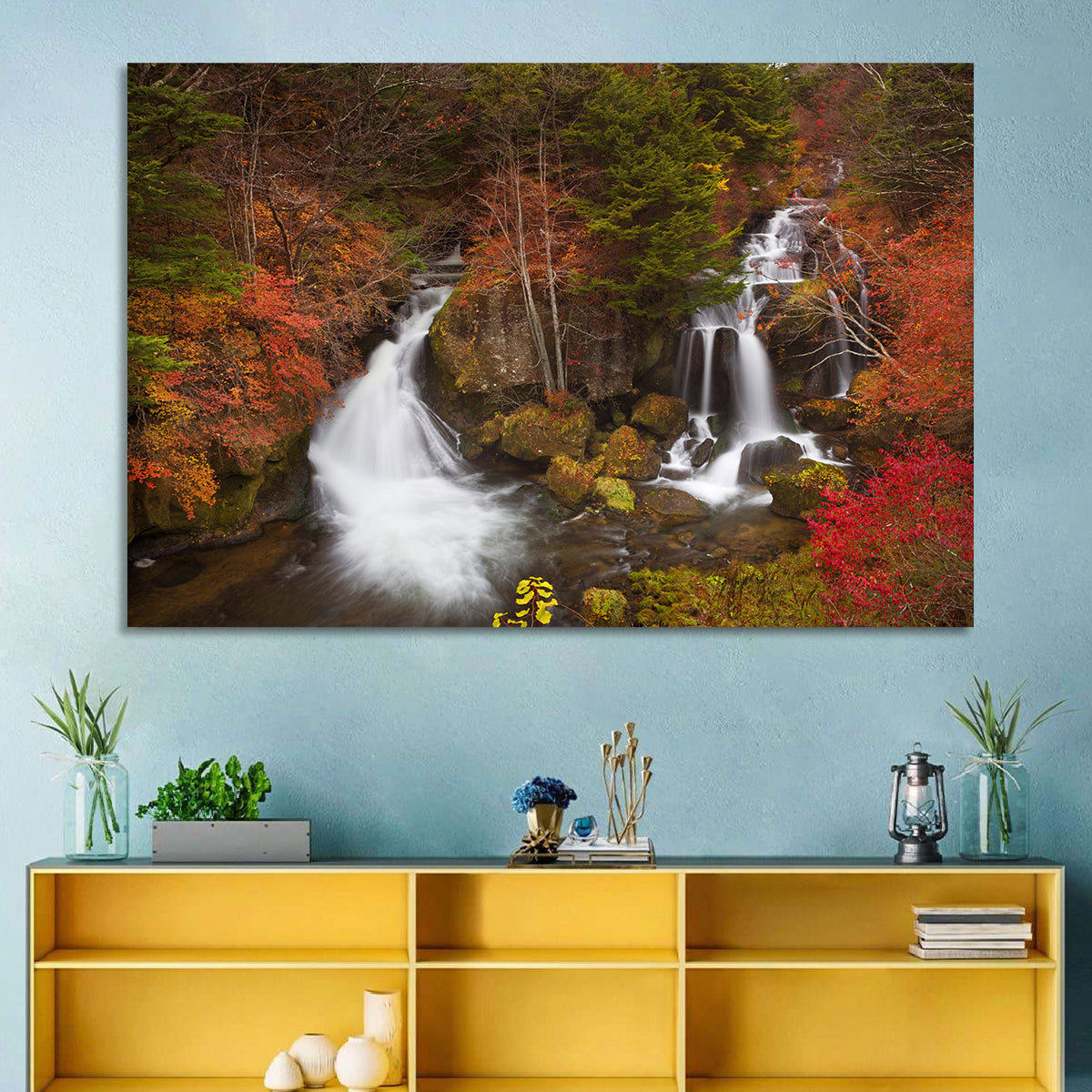 Ryuzu Falls Maple Cascade Wall Art