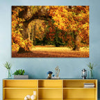 Autumn Park Oaks Wall Art