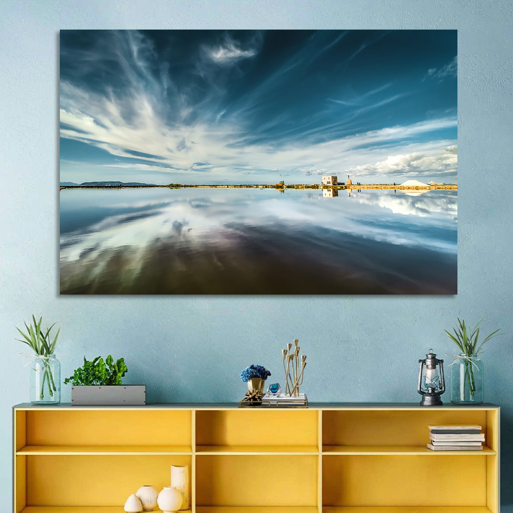 Nubia Salt Pans Reflection Wall Art
