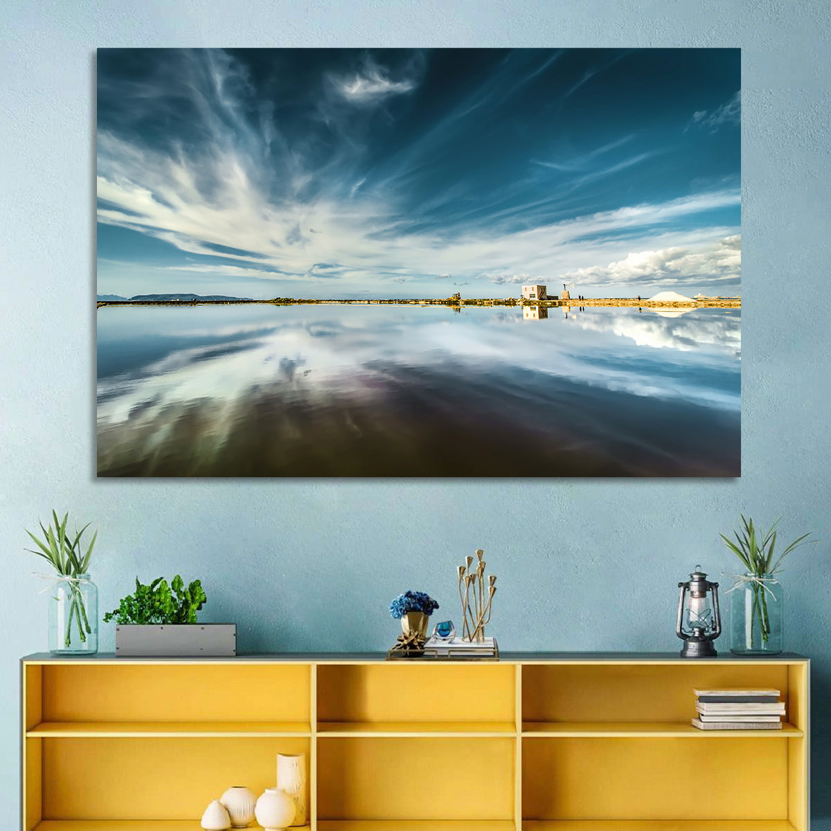 Nubia Salt Pans Reflection Wall Art