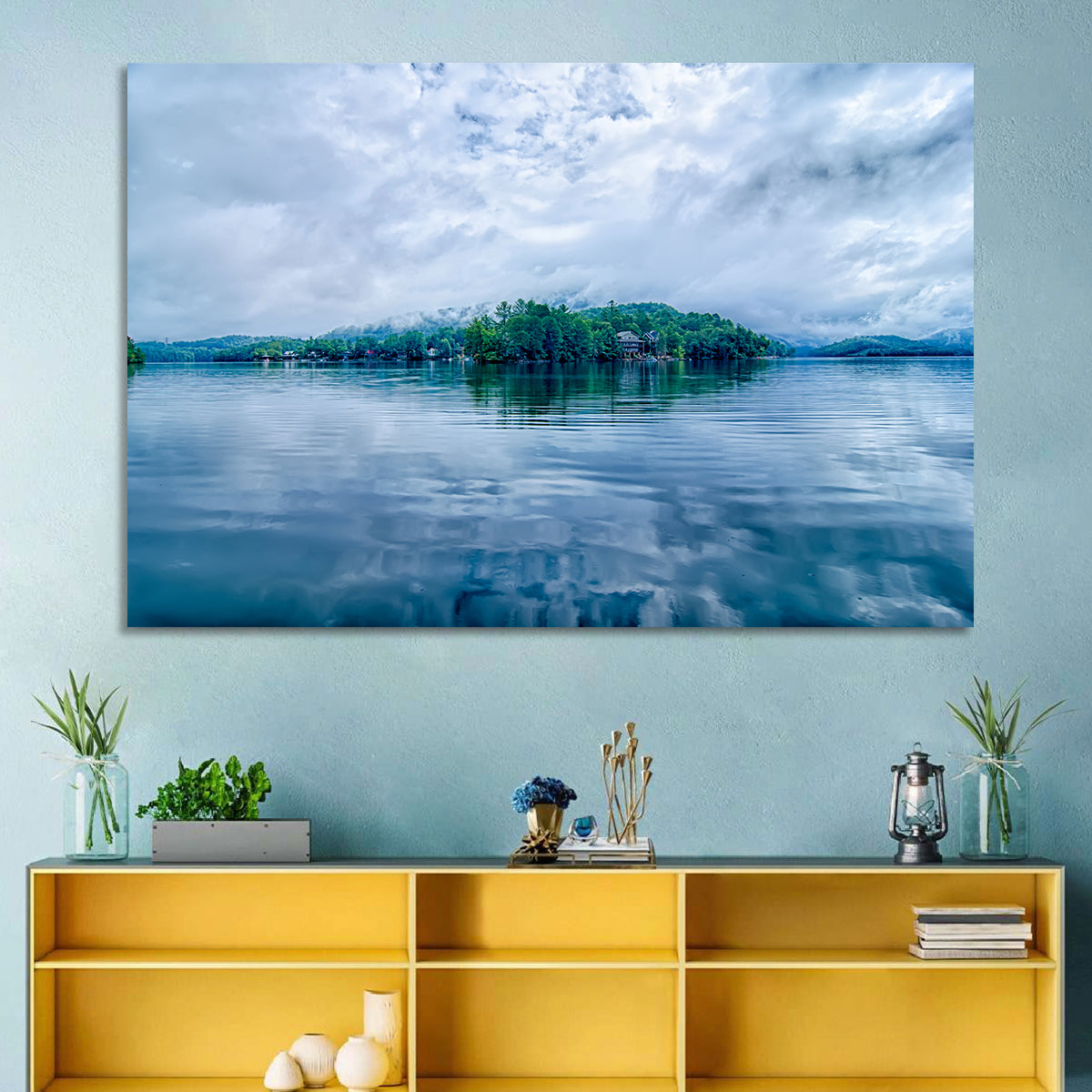 Lake Santeetlah Reflection Wall Art