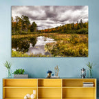 Michigan Autumn Marsh Wall Art