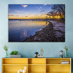 Onondaga Lake Sunset Wall Art