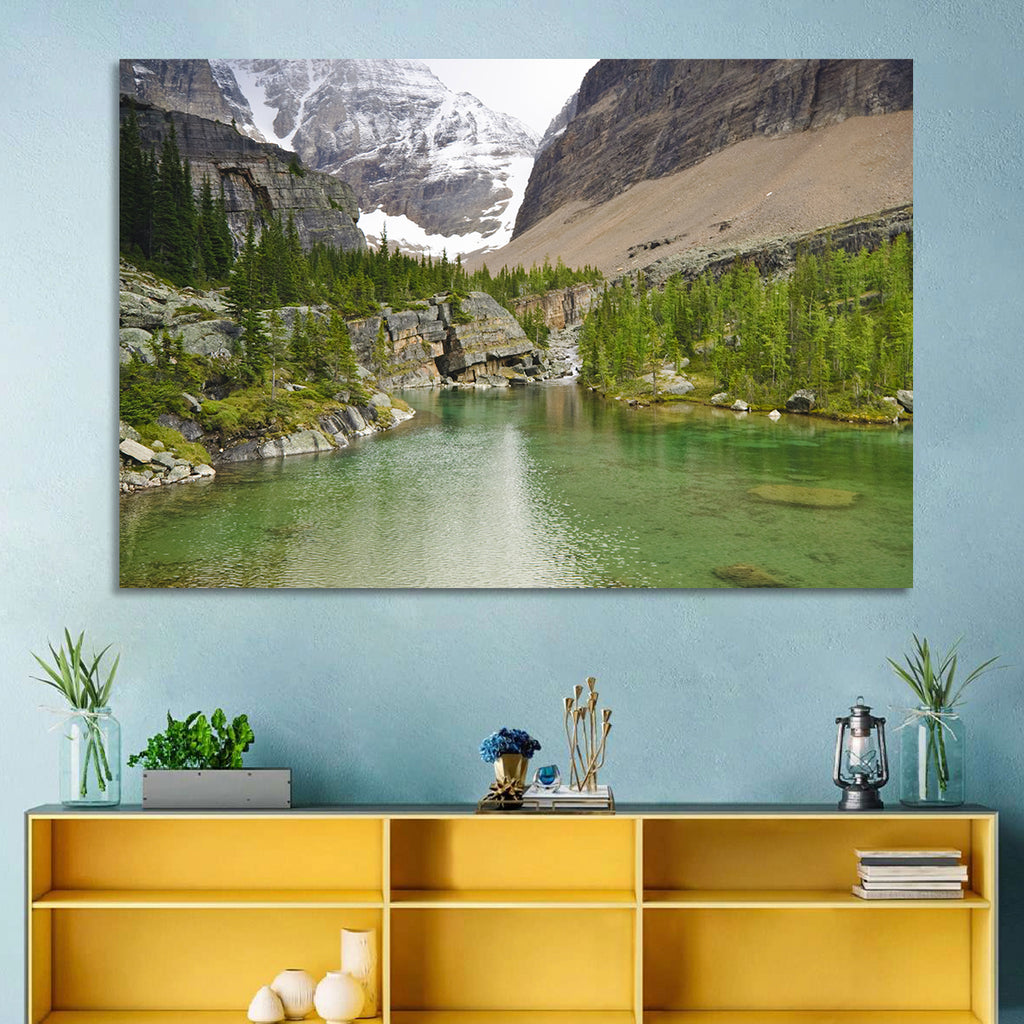 Lake Oesa Alpine View Wall Art