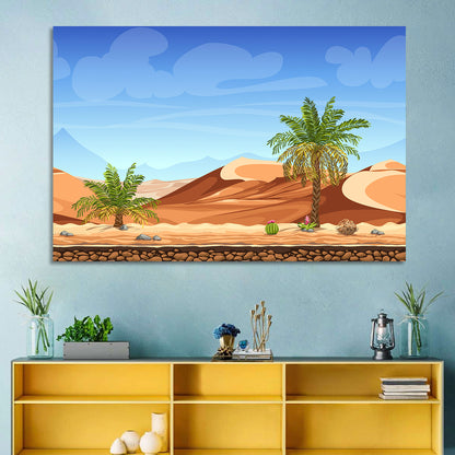 Digital Desertscape Wall Art