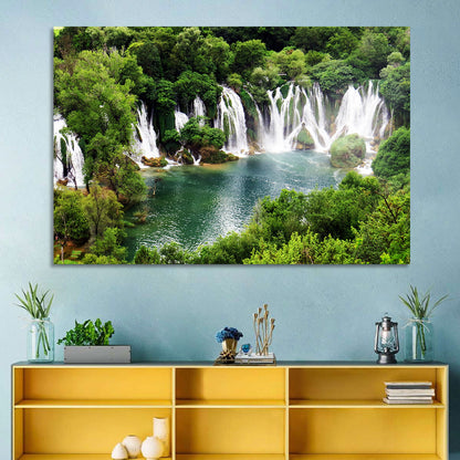 Kravice Falls Wall Art