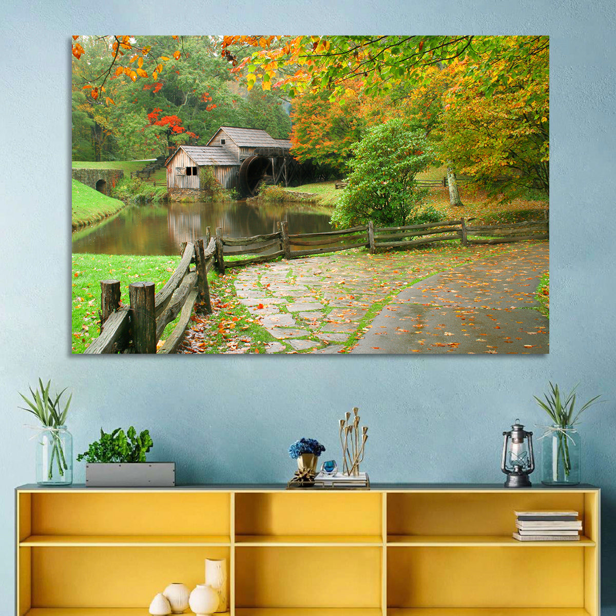 Mabrys Mill Wall Art in a room, landscape