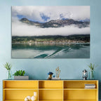 Lake Brienz Reflection Wall Art
