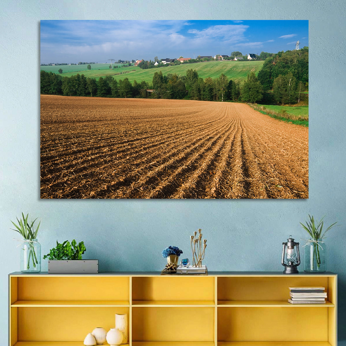 Kansas Wheat Fields Wall Art