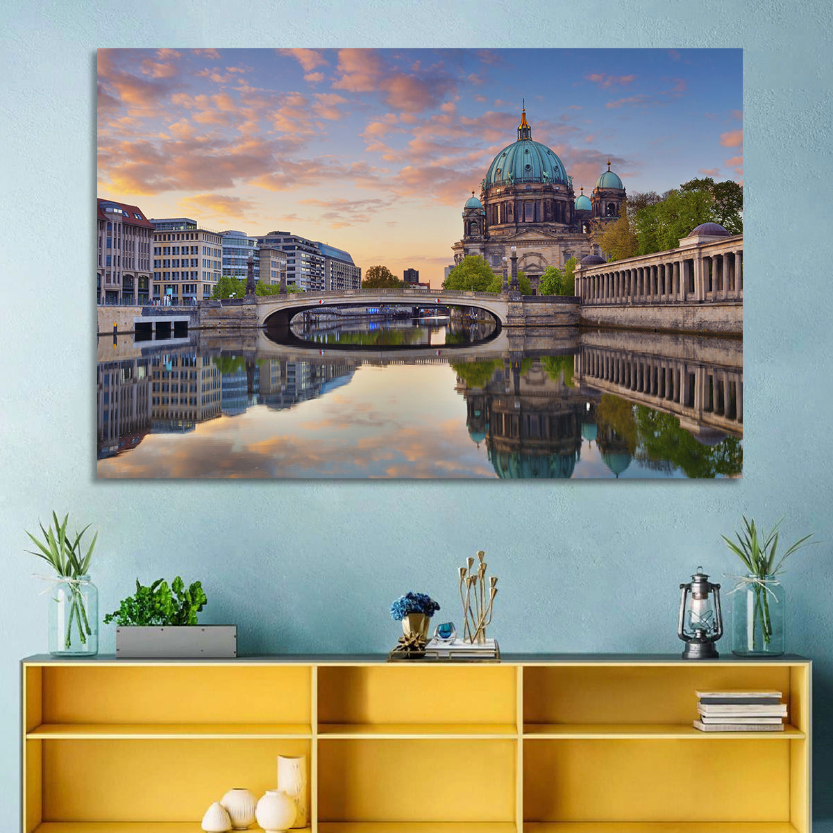 Golden Hour at Berlin Cathedral Wall Art