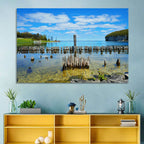 Big Bay De Noc Garden View Wall Art