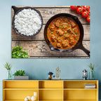 Rustic Beef Curry Wall Art