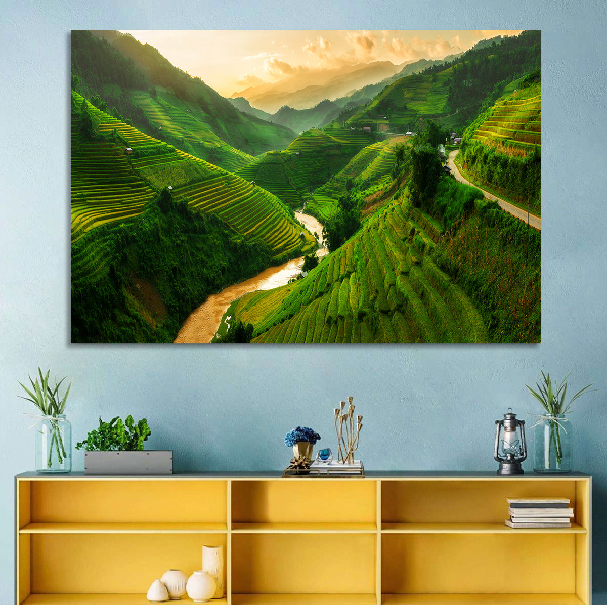 Mu Cang Chai Rice Terraces Wall Art