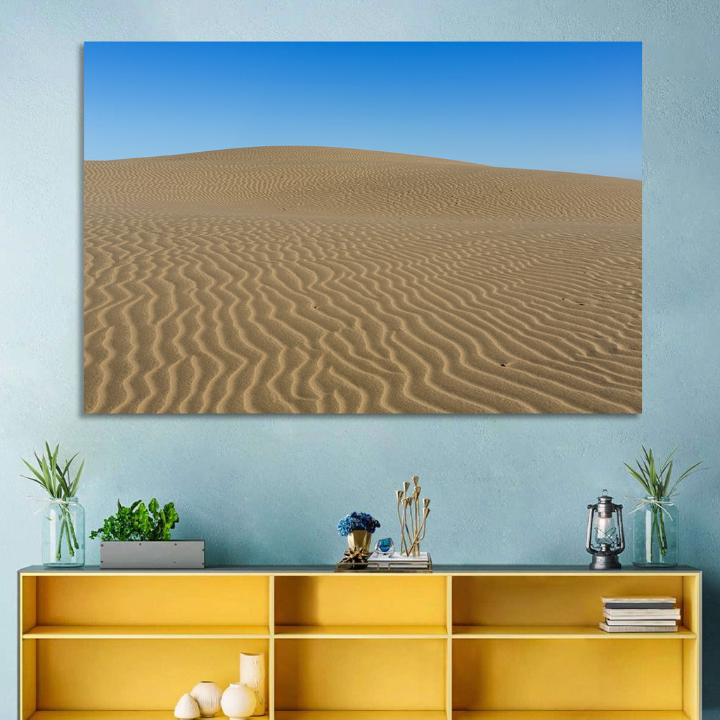 Namib Desert Rippled Sand Dunes Wall Art