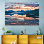 Lake Mcdonald Sunrise Wall Art
