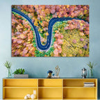 Winding Forest Road Wall Art