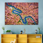 Serpentine Autumn Road Wall Art
