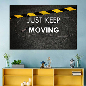 Just Keep Moving II Wall Art