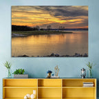 Lake Whitney Sunset Wall Art