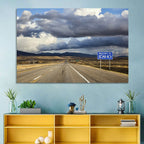 I-15 Idaho Highway Wall Art